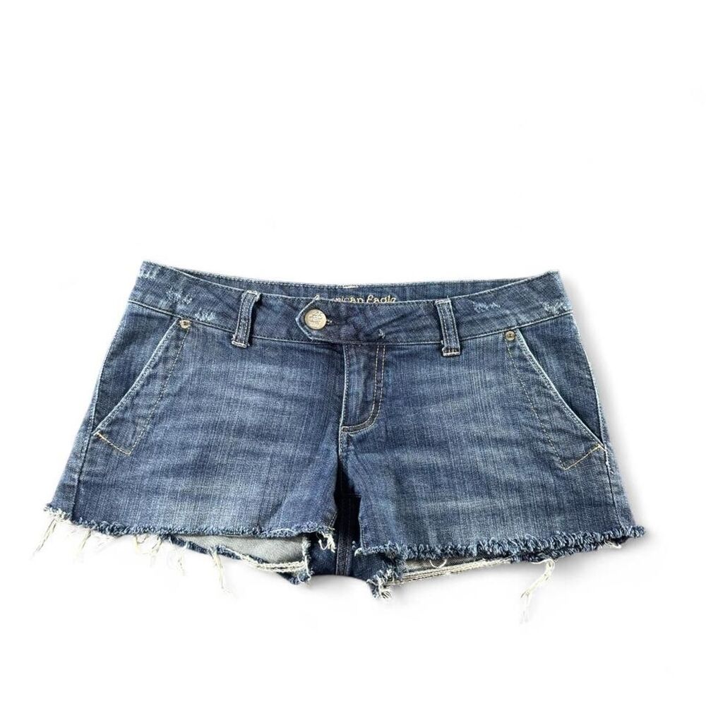American-eagle Women's Blue and Navy Shorts